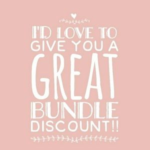 BUNDLE AND SAVE BIG! $$$$